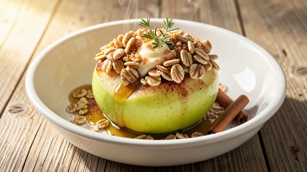 Baked Apple Breakfast Recipe: Warm Spiced Crust and Caramelized Filling Stack