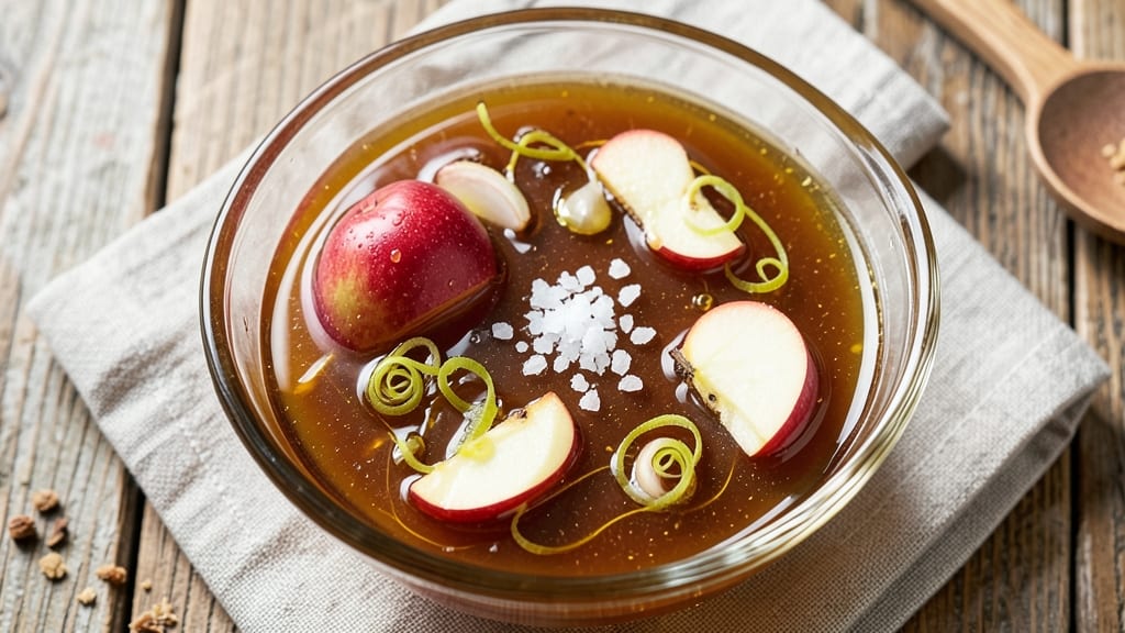 Garlic Ginger Apple Cider Vinegar Honey Recipe: Zesty Balancing Act for Salads and Drizzling