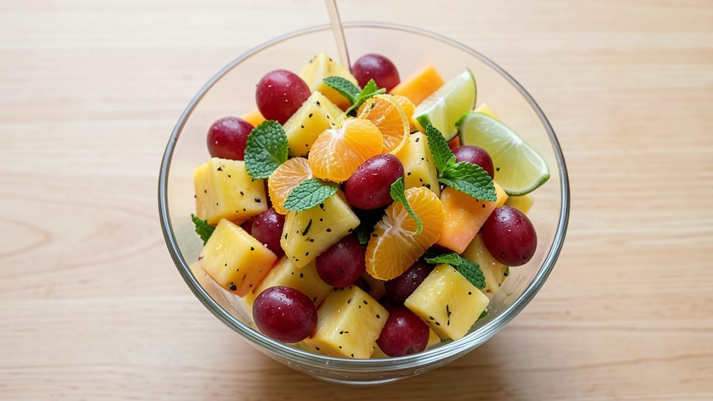 Fresh Pineapple Fruit Salad Recipe: Tropical Zing With No-Cook Prep