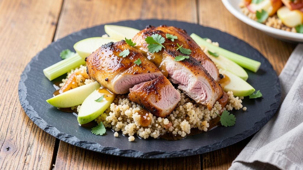 Applebee's Chicken Apple Quinoa Recipe: Sweet-Tart Glaze and Crisp Celery Twist