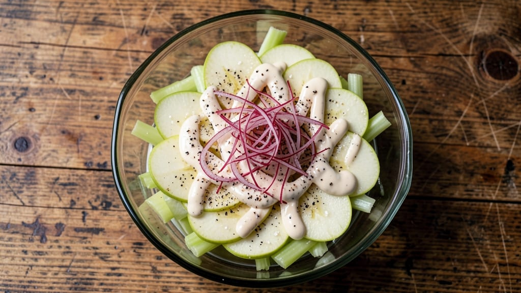 Buca Di Beppo Apple Salad Recipe: Crisp Celery and Sweet Apple Bites with Creamy Dressing