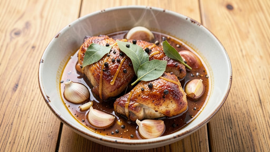 Chicken Adobo Recipe With Apple Cider Vinegar: Bold Tangy-Spiced Braise That Tenderizes Meat