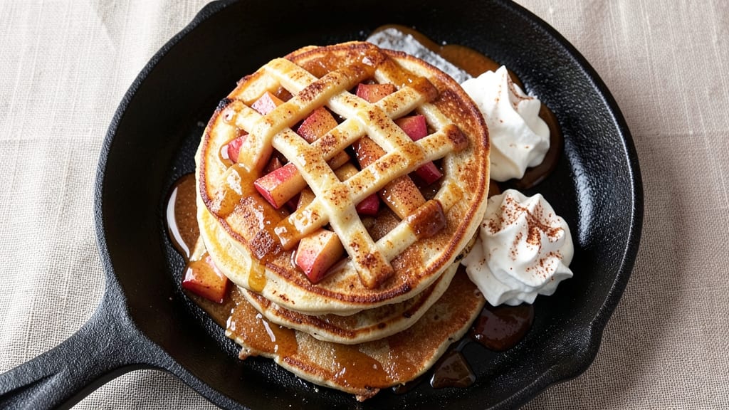 Apple Fritter Pancakes Recipe: Crispy Bites Stuffed With Caramelized Apple