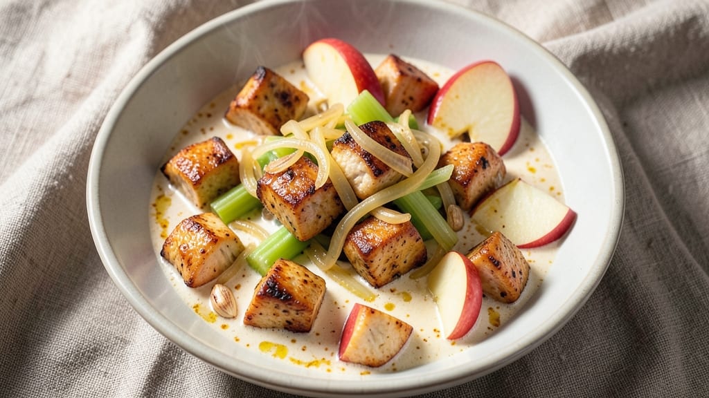 Chicken Apple Curry Recipe: Fragrant Coconut Milk and Celery Crunch Harmony