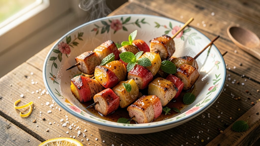 Pork Pineapple Kabobs Recipe: Grilled Sweet-Savory Skewers in 20 Minutes