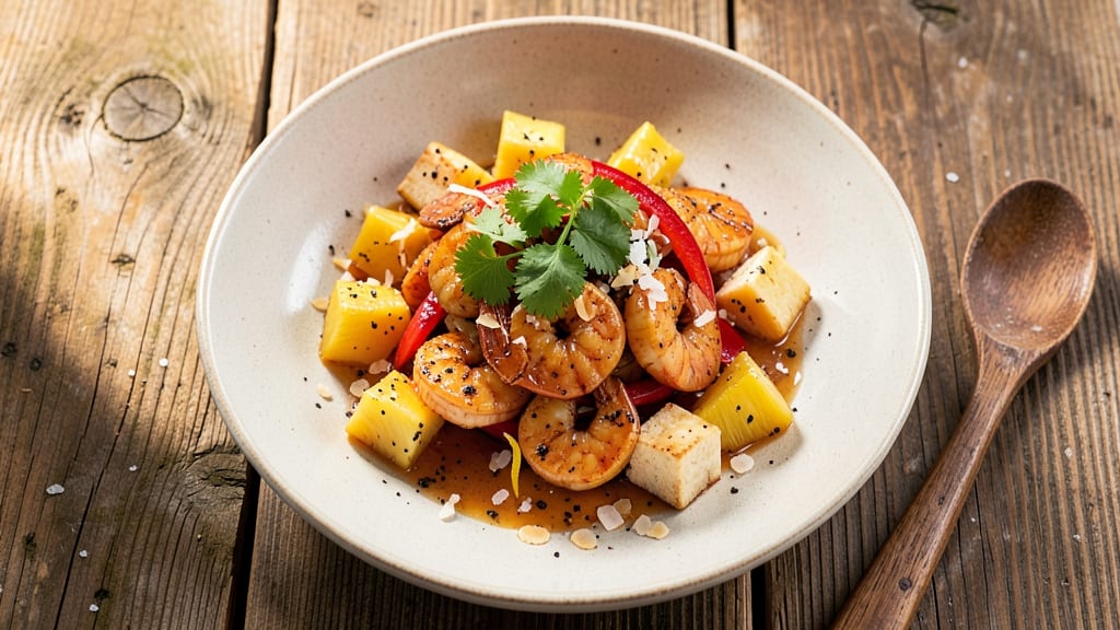 Hot Pineapple Salad Recipe: Tropical Crunch Meets Sweet-Tart Zing
