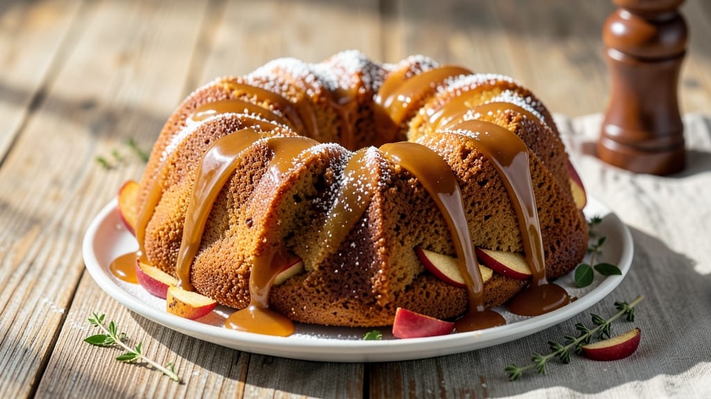 Apple Bundt Cake Recipe With Caramel Sauce: Tall, Gooey Layers That Drip With Warmth