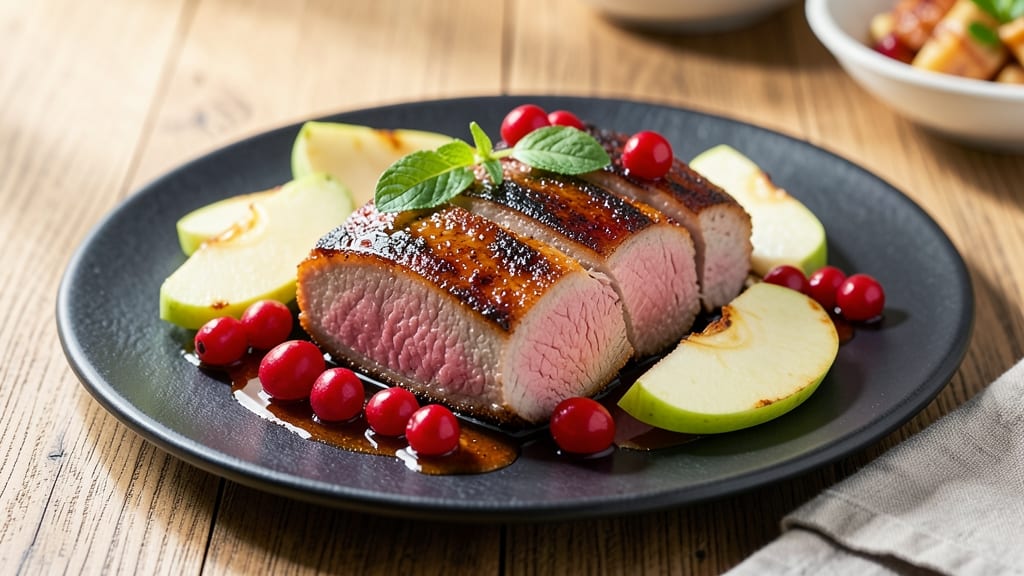 Apple Cranberry Pork Loin Recipe: One-Pan Sweet-Savory Balance