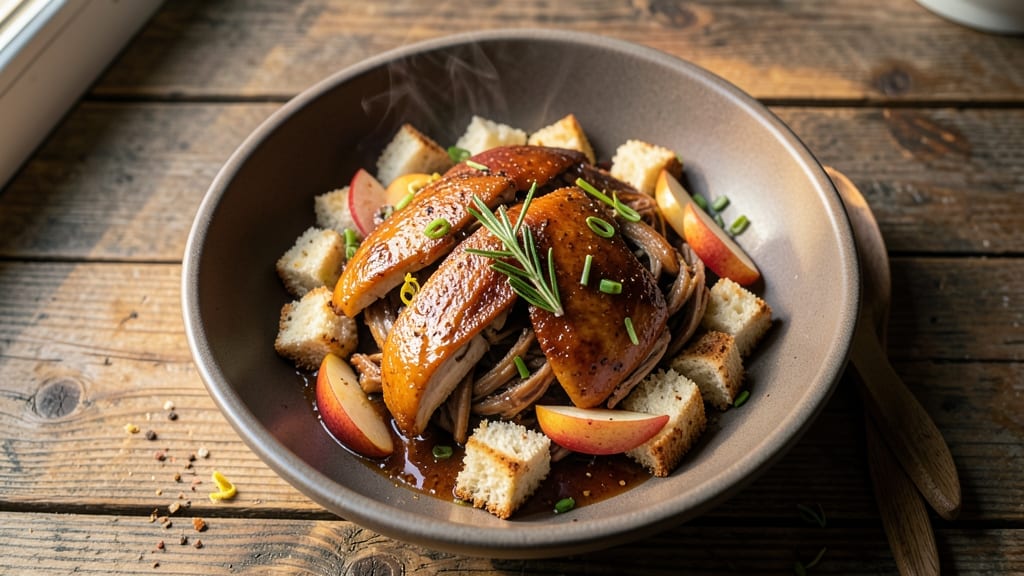 Slow Cooker Apple Cider Pulled Chicken Recipe: Sweet-Tart Glaze That Shreds Like Butter
