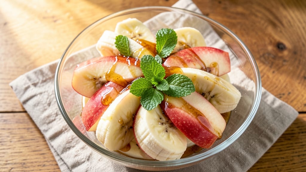 Apple and Banana Fruit Salad Recipe: Bright Tropical Crunch in 10 Minutes