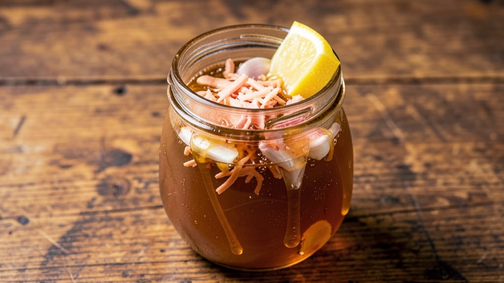 Apple Cider Vinegar Ginger Garlic Lemon Honey for Cholesterol Recipe: Heart-Healthy Blend for Daily Use