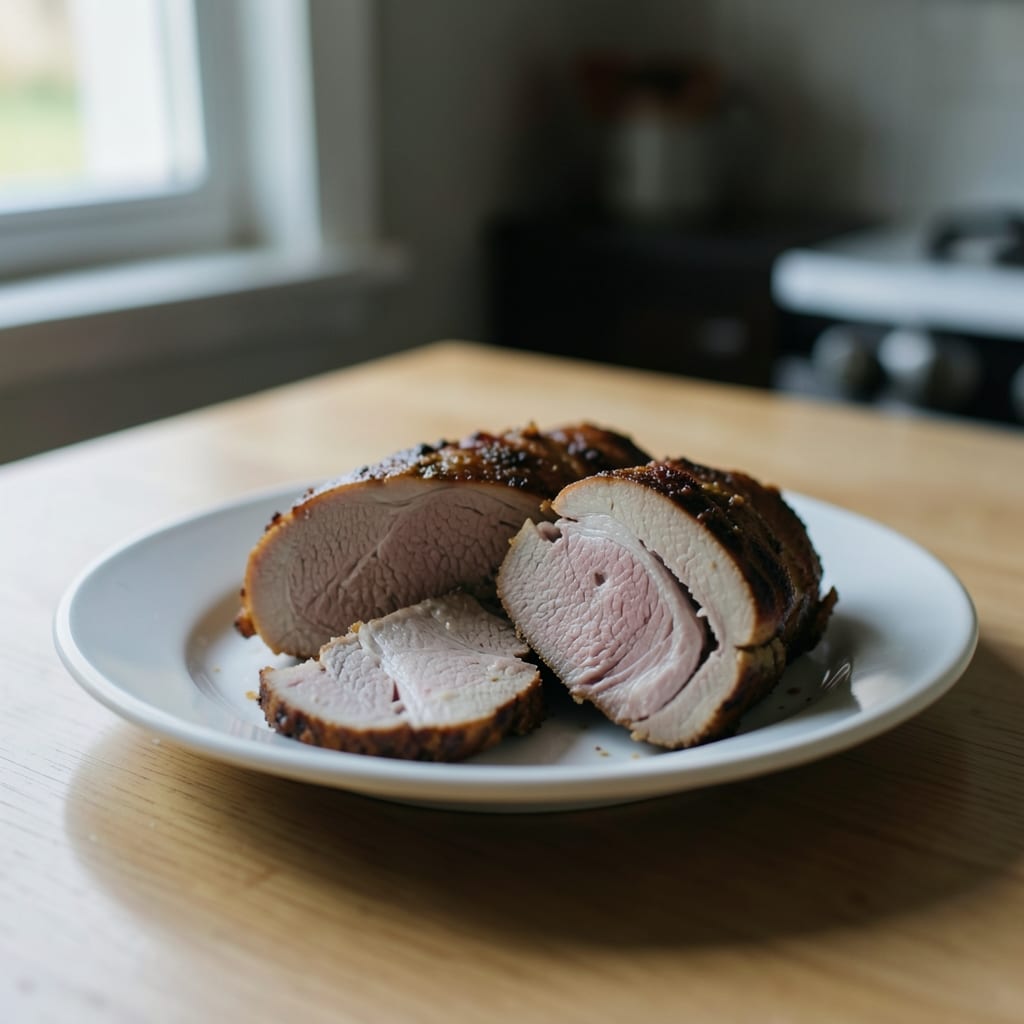 The dish as the corrected method produces it