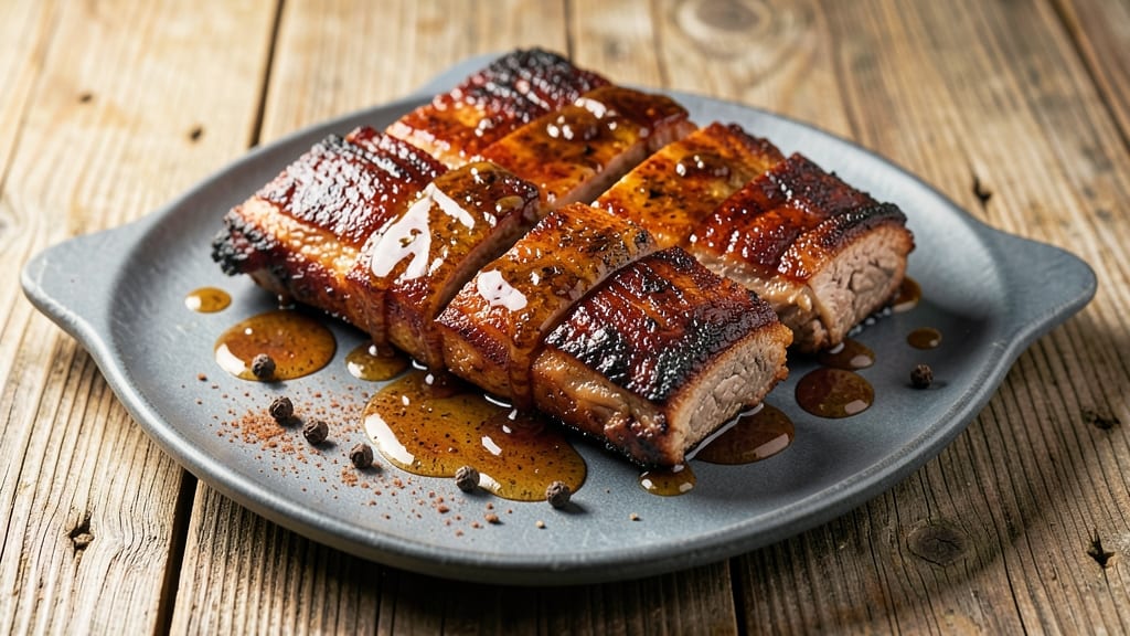 Apple Juice Spritz Ribs Recipe: Balsamic-Apple Glaze That Sticks to Every Bone