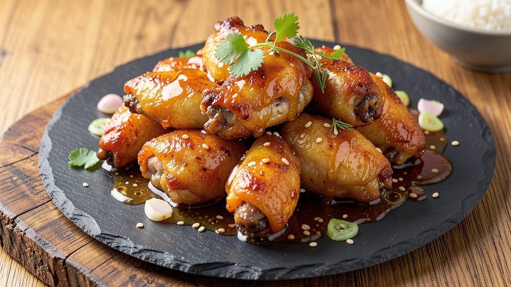 Chicken Wings Cooked in Pineapple Juice Recipe: Tropical Glaze That Caramelizes Meat to Sticky Perfection