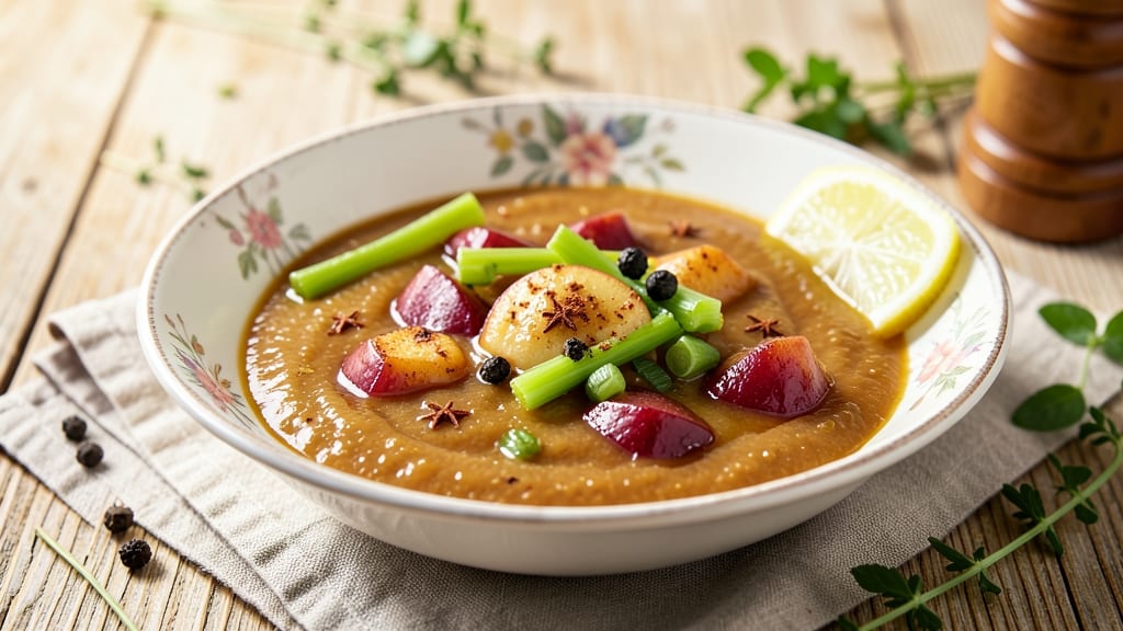 Pink Lady Apple Sauce Recipe: Velvety Spiced Gloss With Celery-Pepper Zing