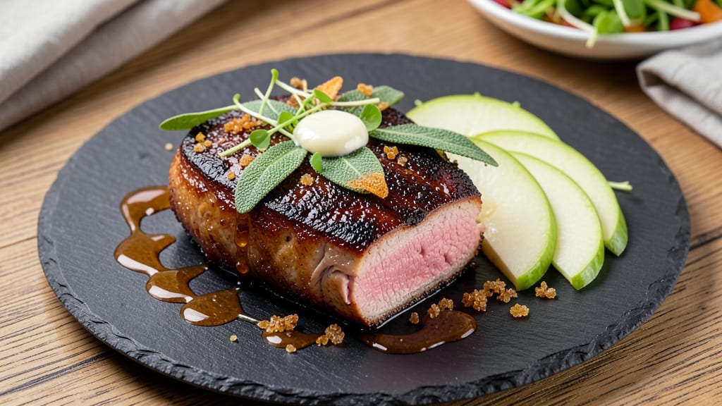 Apple Sage Pork Chop Recipe: Pan-Seared Crispiness With Herby Apple Glaze