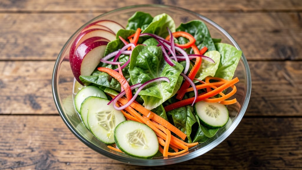 Vegetable Salad With Apple Recipe: Crunchy Sweet Contrast That Stays Fresh