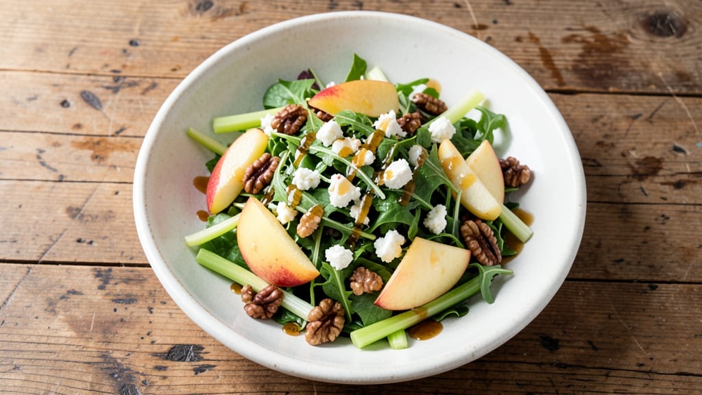 Apple Salad With Honeycrisp Apples Recipe: Crisp Celery and Honey-Sweet Balance
