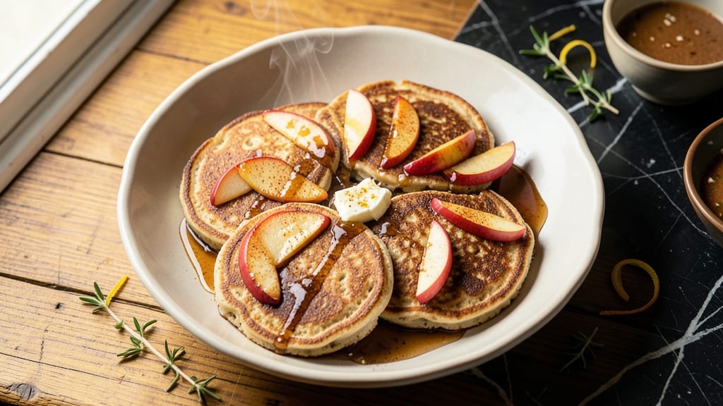 Apple Cinnamon Oatmeal Pancake Recipe: Fluffy Stacks With Warm Spice Infusion