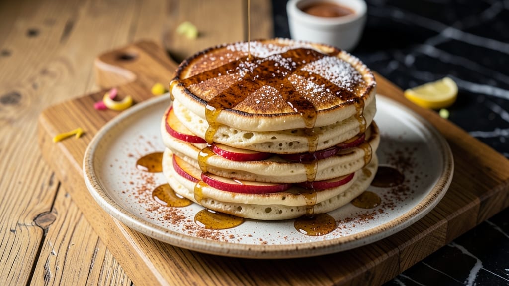Apple Slice Pancakes Recipe: Stackable Fluff with Caramelized Fruit Bites