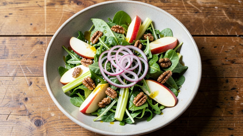 Apple Harvest Salad Fresh Market Recipe: Crunchy Celery and Sweet Apple Crispness