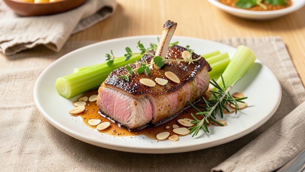 Apple Pie Pork Chops Recipe: Crispy Celery-Crusted Bites with Caramelized Apple Glaze