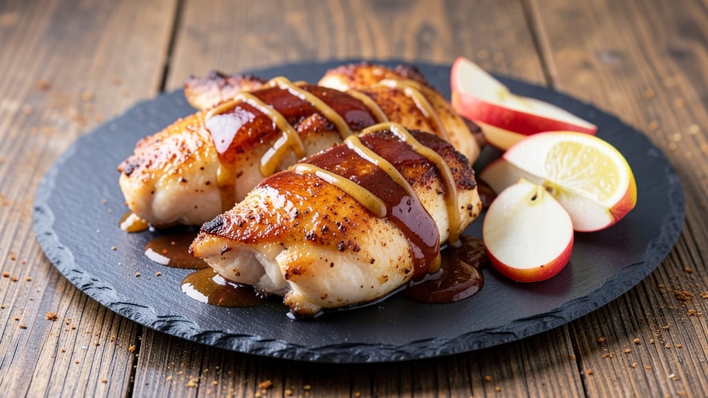 Crown Royal Apple Chicken Recipe: Boozy-Sweet Glaze That Caramelizes Meat