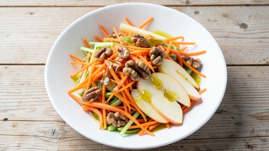 Carrot Celery Apple Salad Recipe: Crunchy Freshness With Honey-Lime Zing