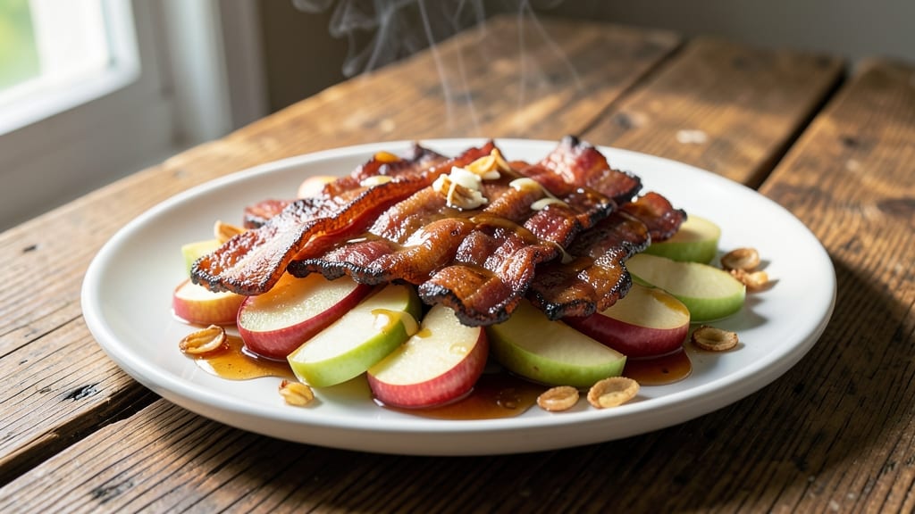 Apple Smoked Bacon Recipe: Crispy Edges and Apple-Caramelized Tenderness