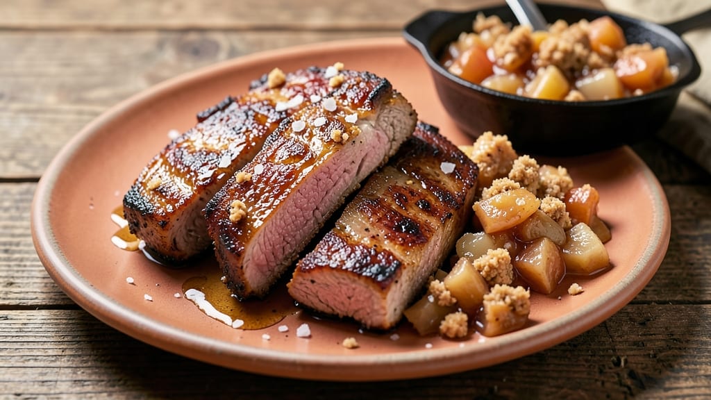 Pork Chop and Apple Pie Filling Recipe: Sweet-Savory Pan Sear That Caramelizes Edges