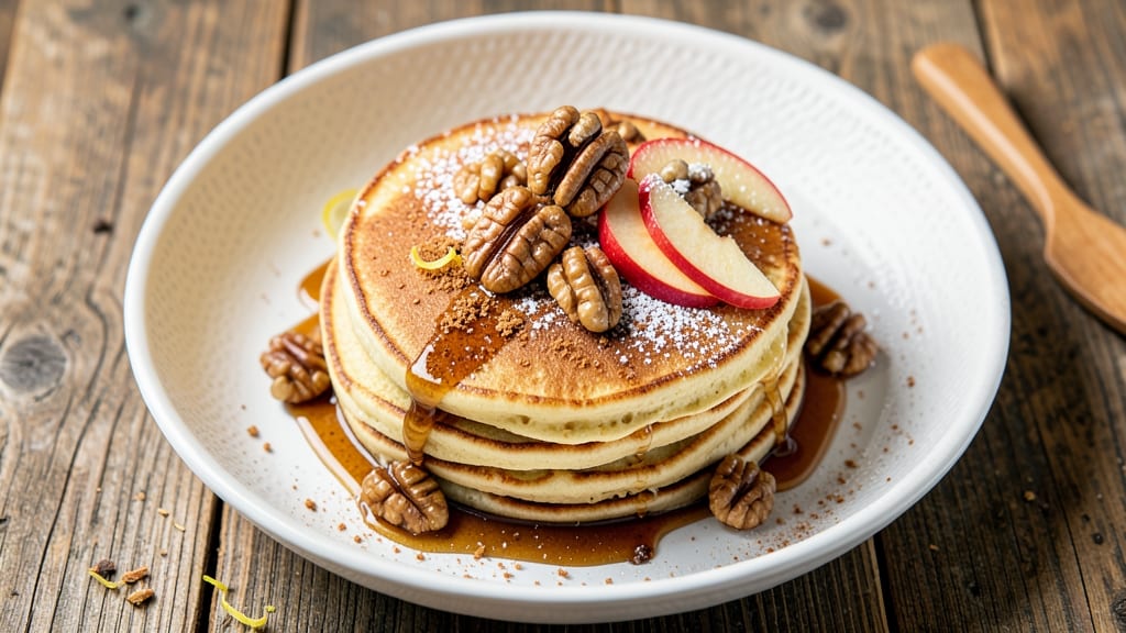 Apple Walnut Pancake Recipe: Nutty Crunch and Warm Cinnamon Layers