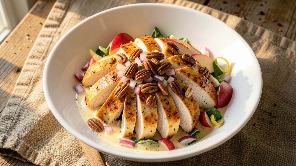 Wendy's Apple Pecan Chicken Salad Recipe: Crunchy Nut and Sweet Tart Harmony