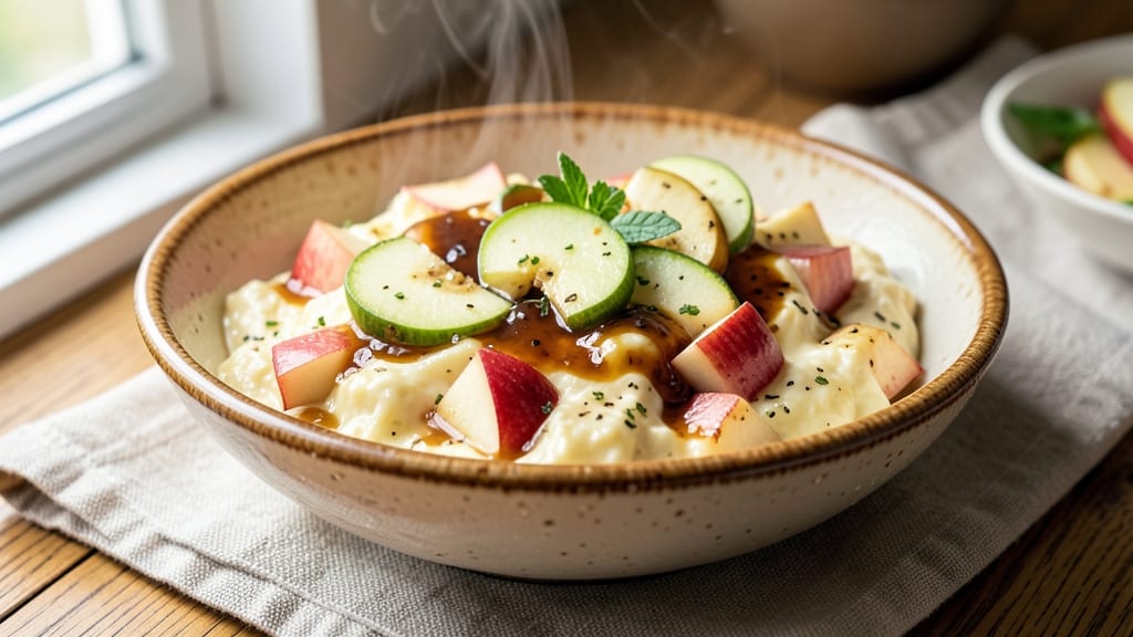 Apple Cheese Dip Recipe: Creamy Caramelized Comfort With Celery Crunch