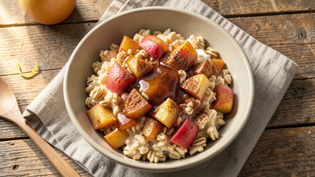 Apple Cinnamon Oatmeal Recipe: Microwave-Made Warmth in 5 Minutes