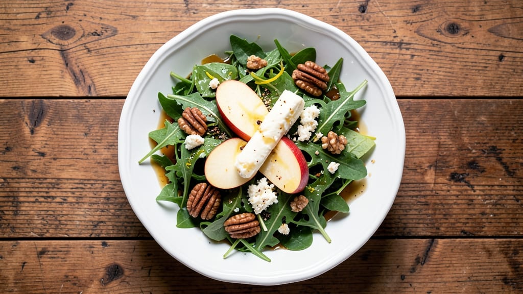 Apple Walnut Goat Cheese Salad Recipe: Crunchy Sweet Contrast in 15 Minutes