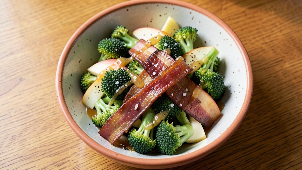 Broccoli Bacon Apple Salad Recipe: Sweet Crunch and Smoky Salty Balance