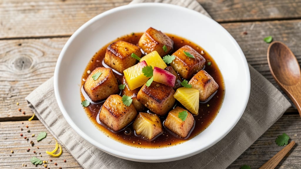 Sweet and Sour Pork Pineapple Recipe: Chef James Beard’s Tangy-Caramelized One-Pan Masterpiece