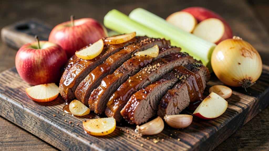 Apple Brisket Recipe: Slow-Smoked Sweetness With Celery Pepper Heat